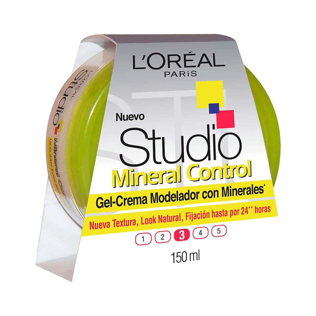 Crema Modeladora Mineral Control Studio Line L'Oreal Paris - Cosméticos ...